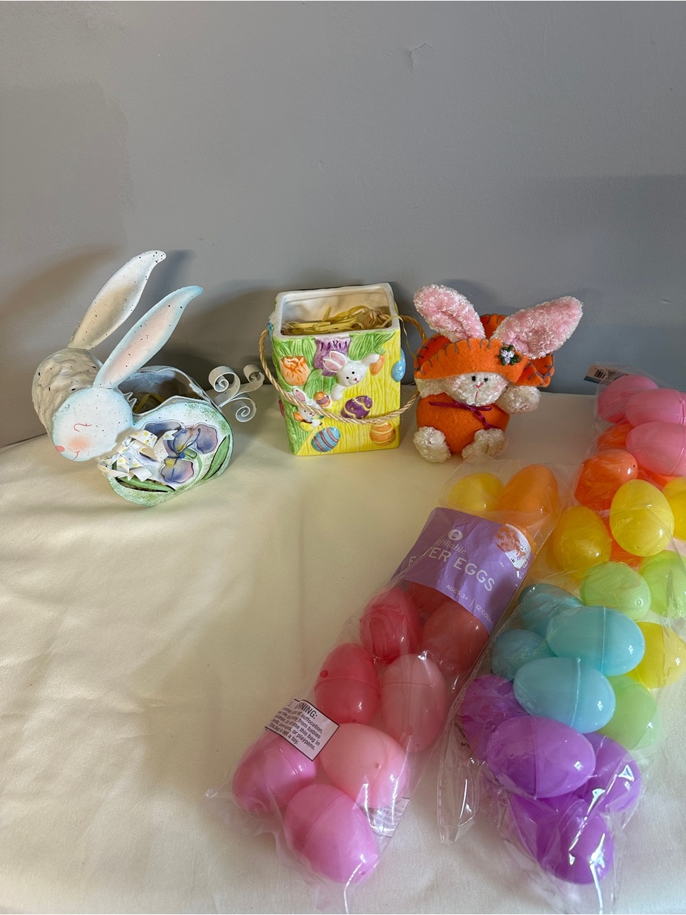 Easter Assortment Lot- Pastel Multi-Color Spring Decor